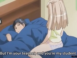 lucky teacher fucks his student - Hentai
